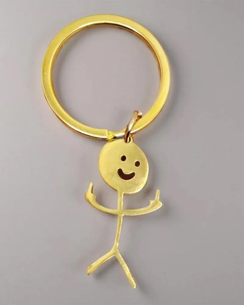 Funny Doodle Keychain