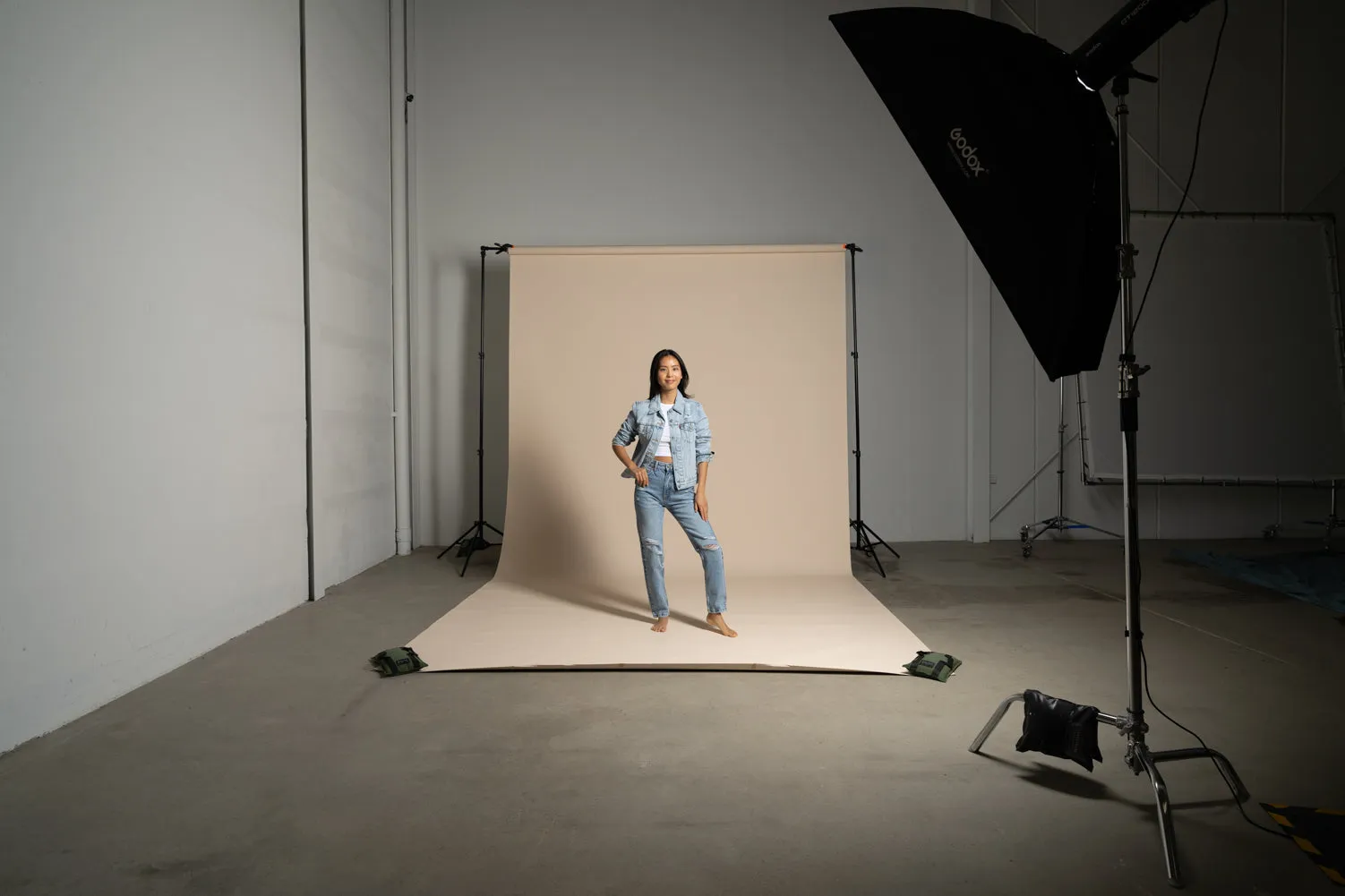 Godox 35 x 160cm Rectangle Strip Softbox with Grid (Bowens Mount)
