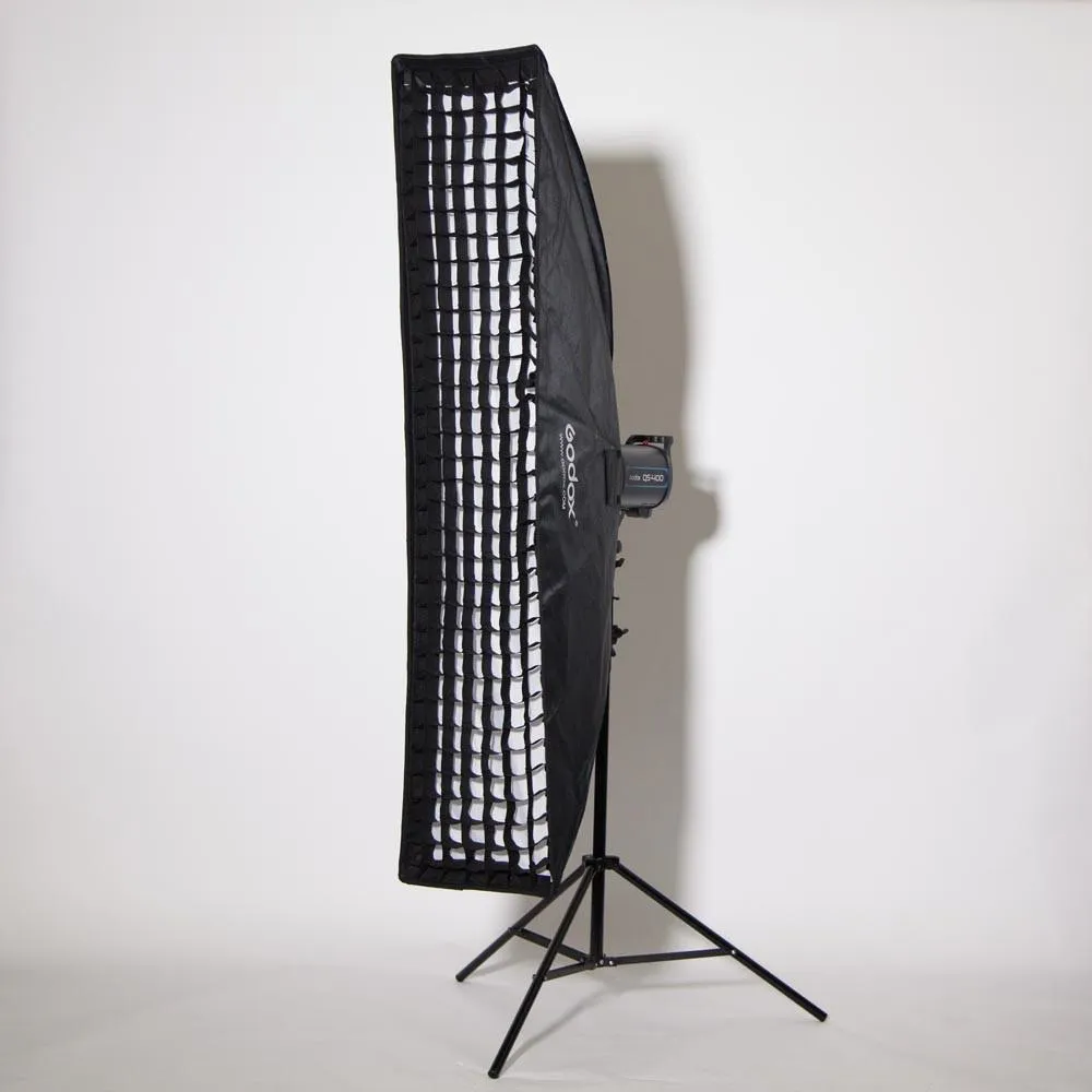 Godox 35 x 160cm Rectangle Strip Softbox with Grid (Bowens Mount)