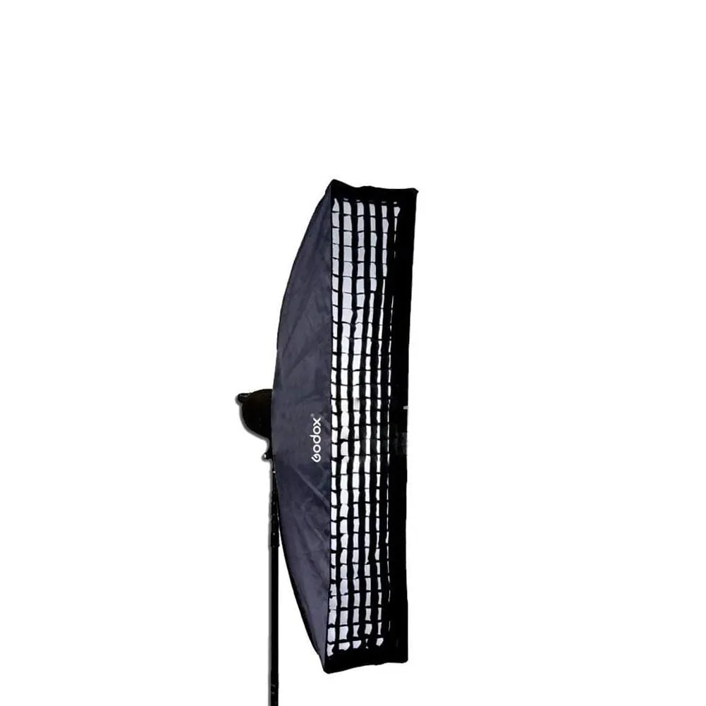 Godox 35 x 160cm Rectangle Strip Softbox with Grid (Bowens Mount)