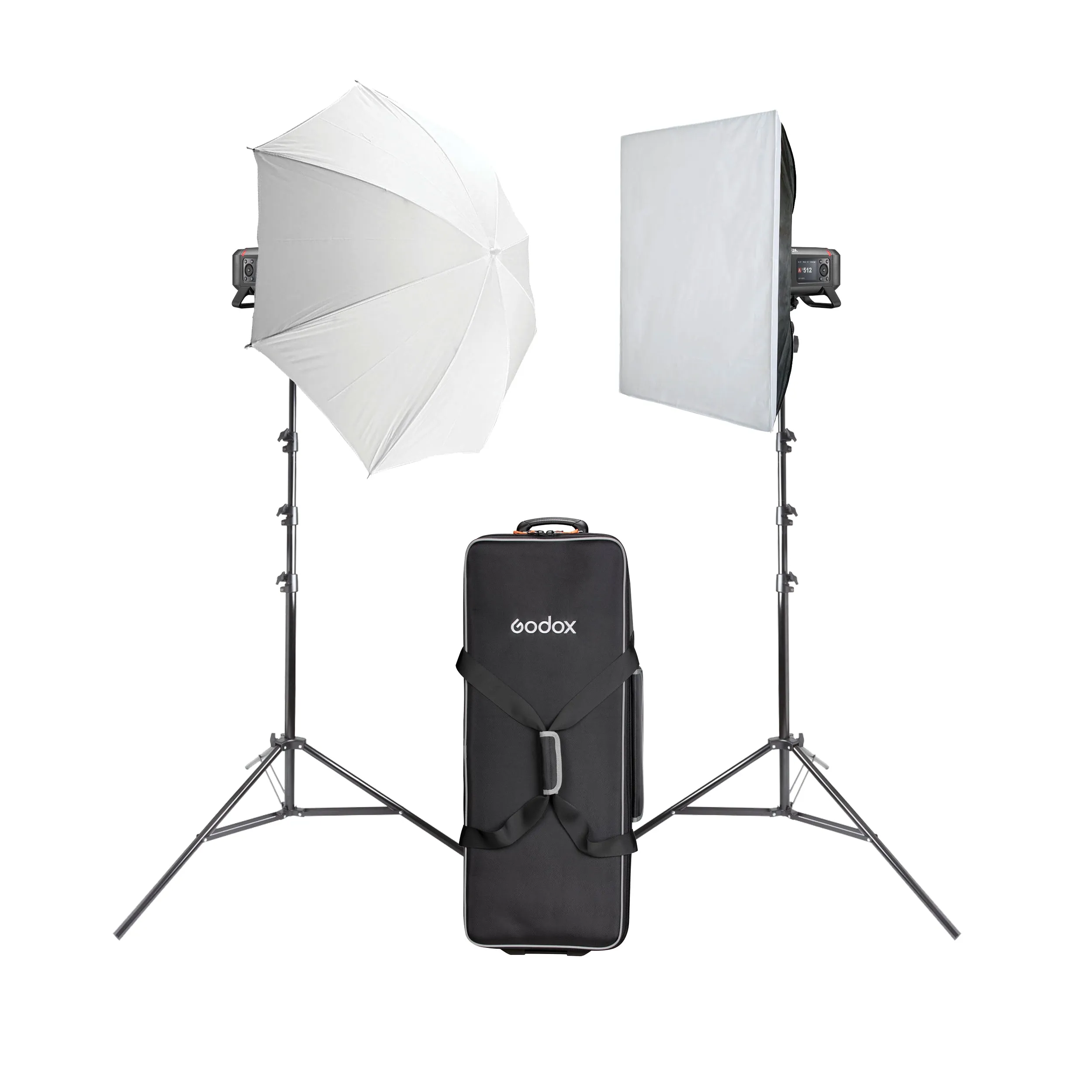 Godox AD600PRO II Portable Battery Powered Flash Strobe Twin Light Kit