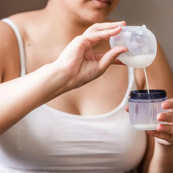 Haakaa Silicone Milk Collector - 2pk with Carry Case