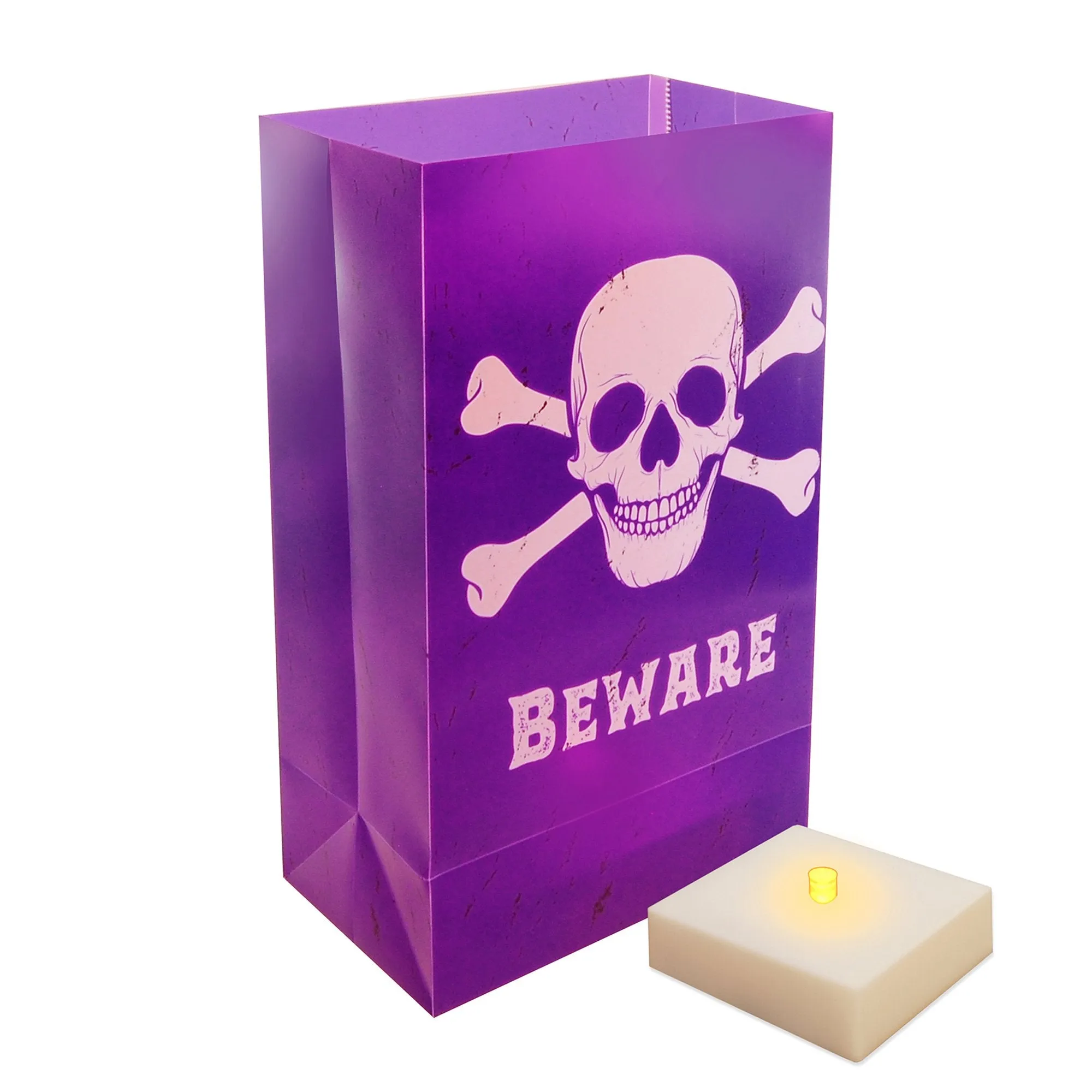 Halloween Battery Operated Luminaria Kit with Timer