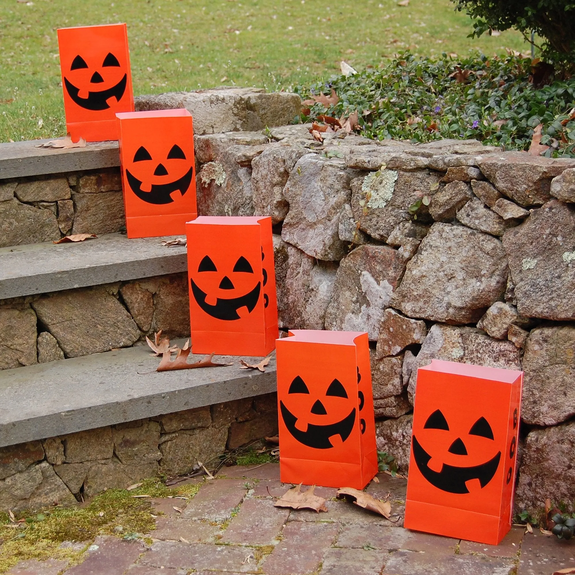 Halloween Battery Operated Luminaria Kit with Timer
