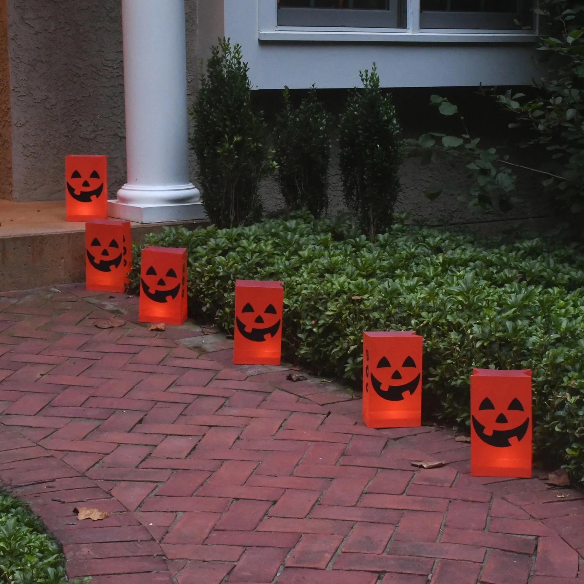 Halloween Battery Operated Luminaria Kit with Timer