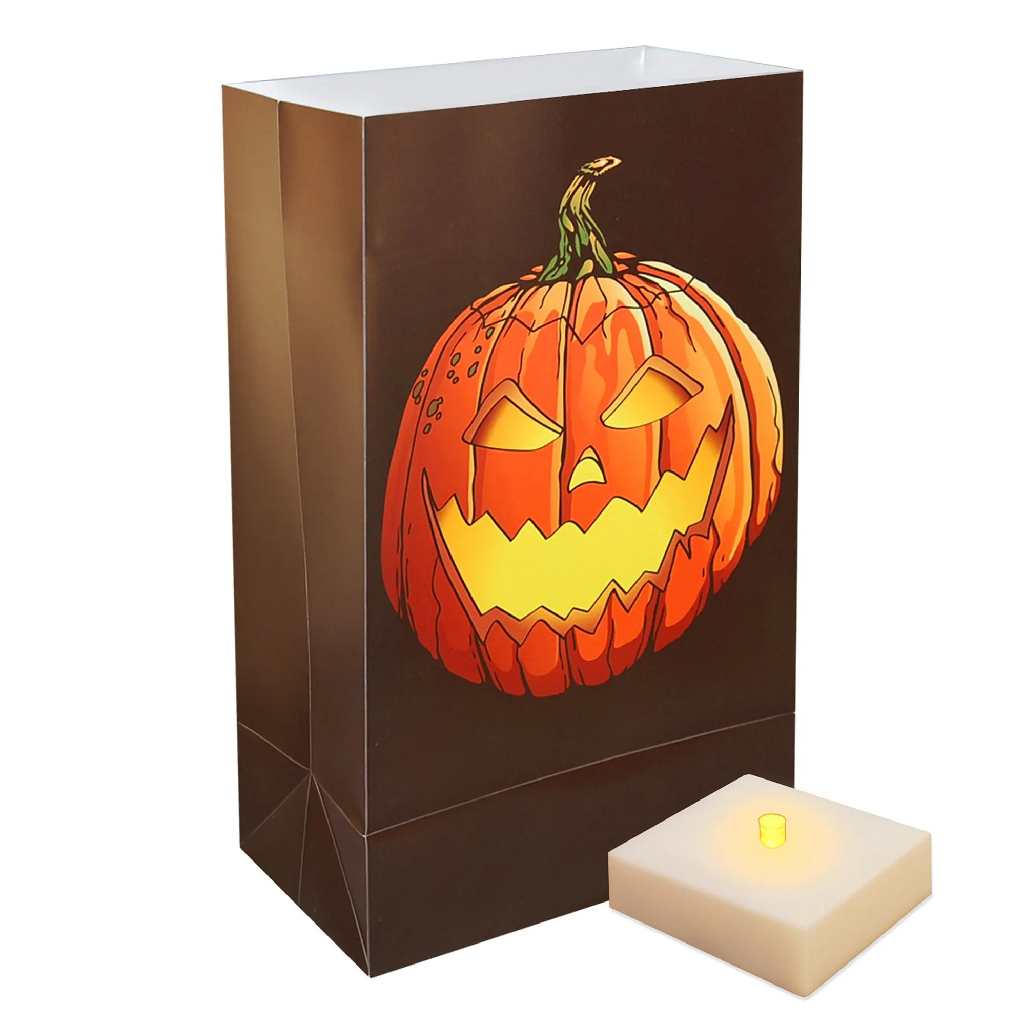 Halloween Battery Operated Luminaria Kit with Timer