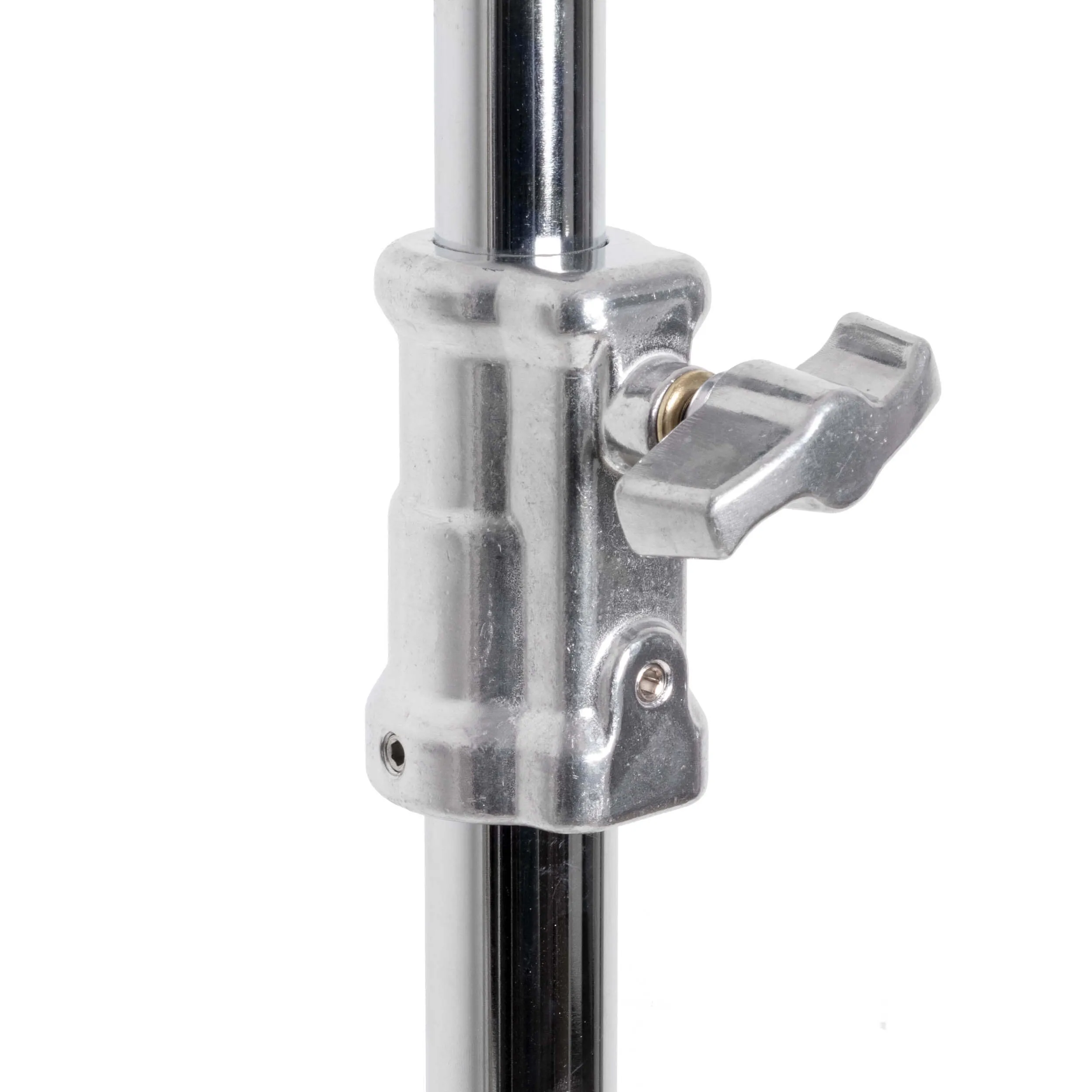 Heavy Duty Chrome Stainless Steel Rolling Base Boom Stand