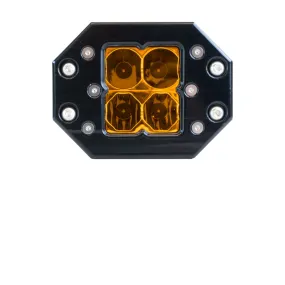 HERETIC STUDIO | Quattro Flush Mount Amber LED Pod Light