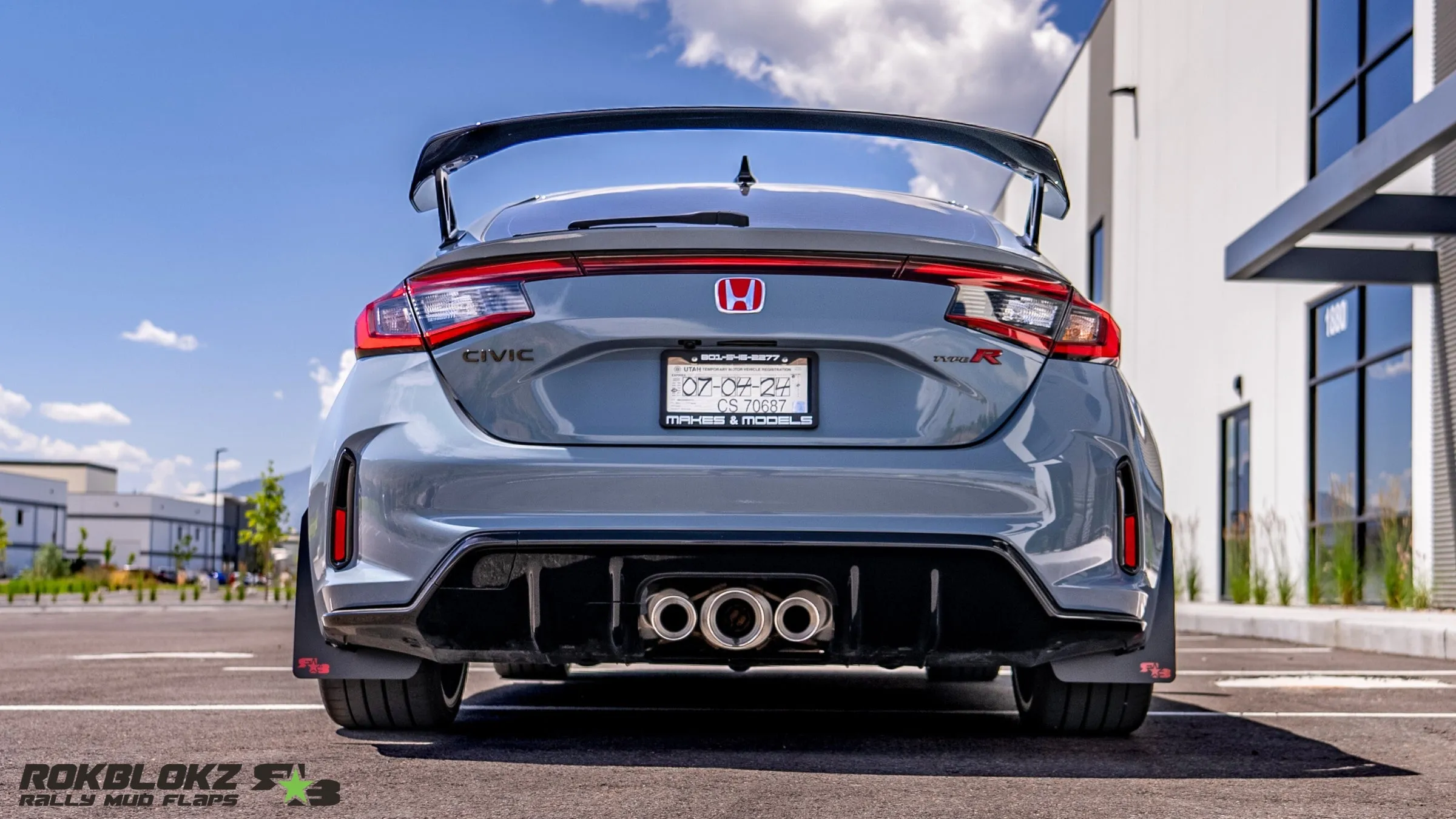 Honda Civic Type R (FL5) 2023  Rally Mud Flaps