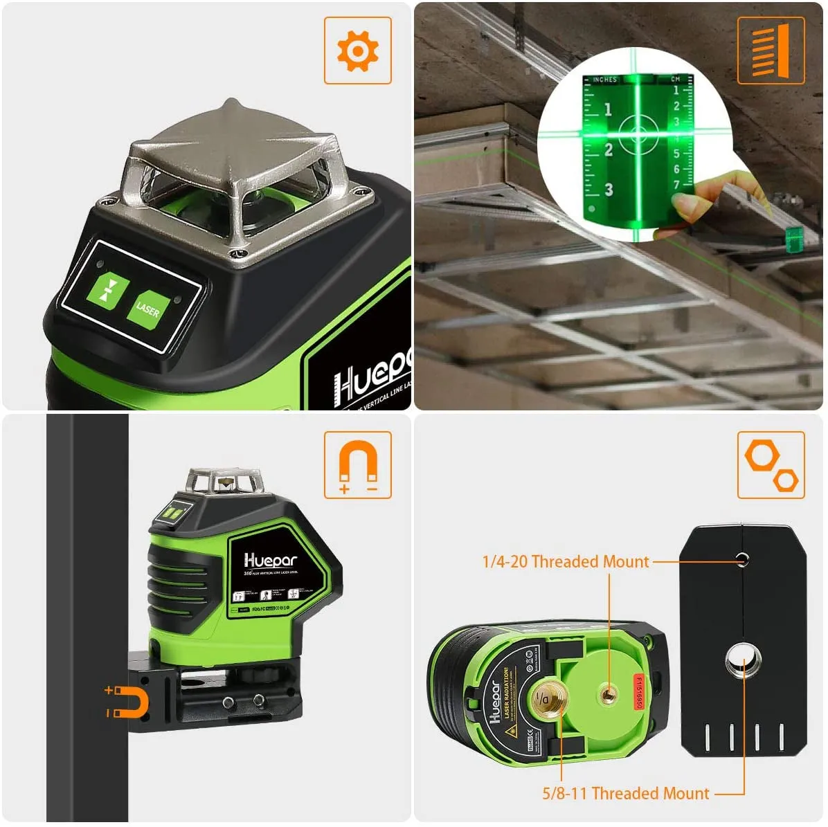 Huepar Self-Leveling