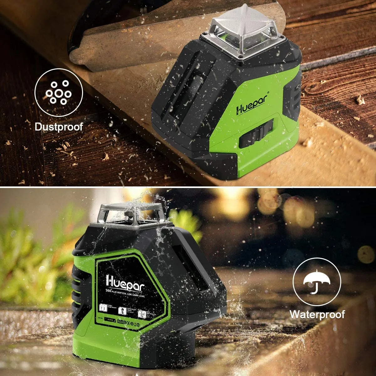 Huepar Self-Leveling