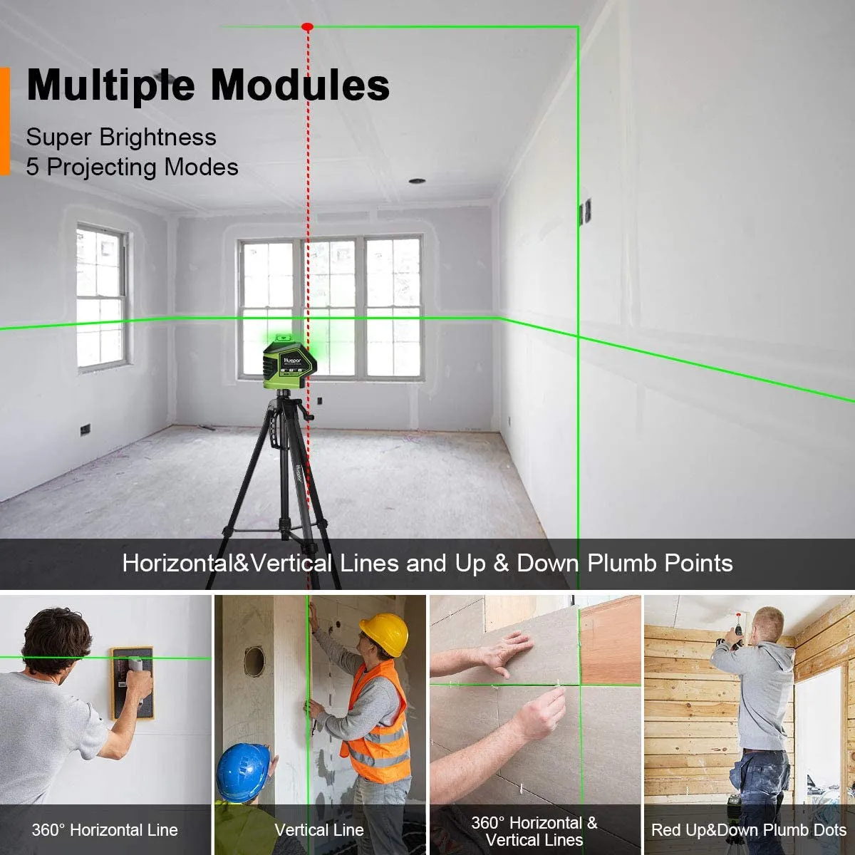 Huepar Self-Leveling