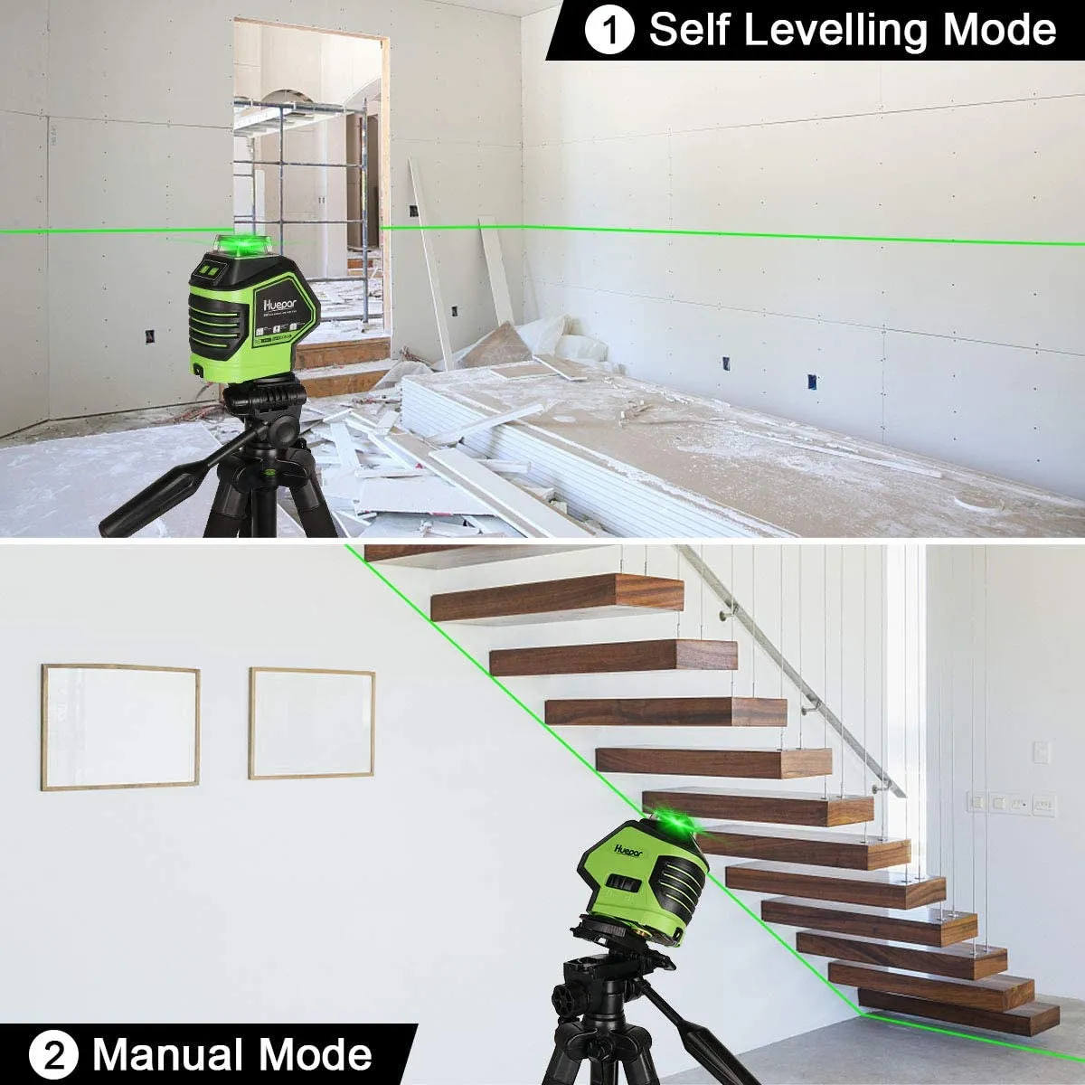 Huepar Self-Leveling