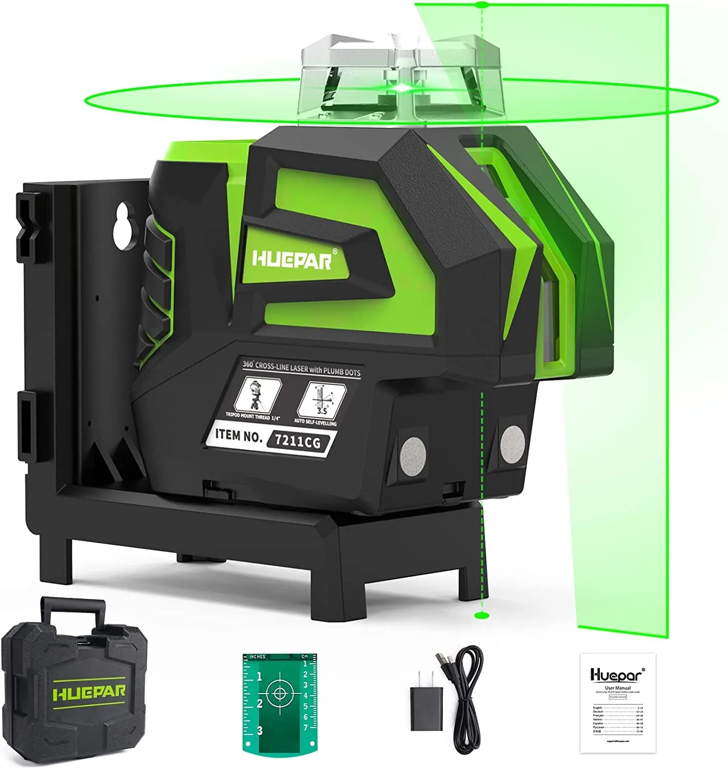 Huepar Self-Leveling