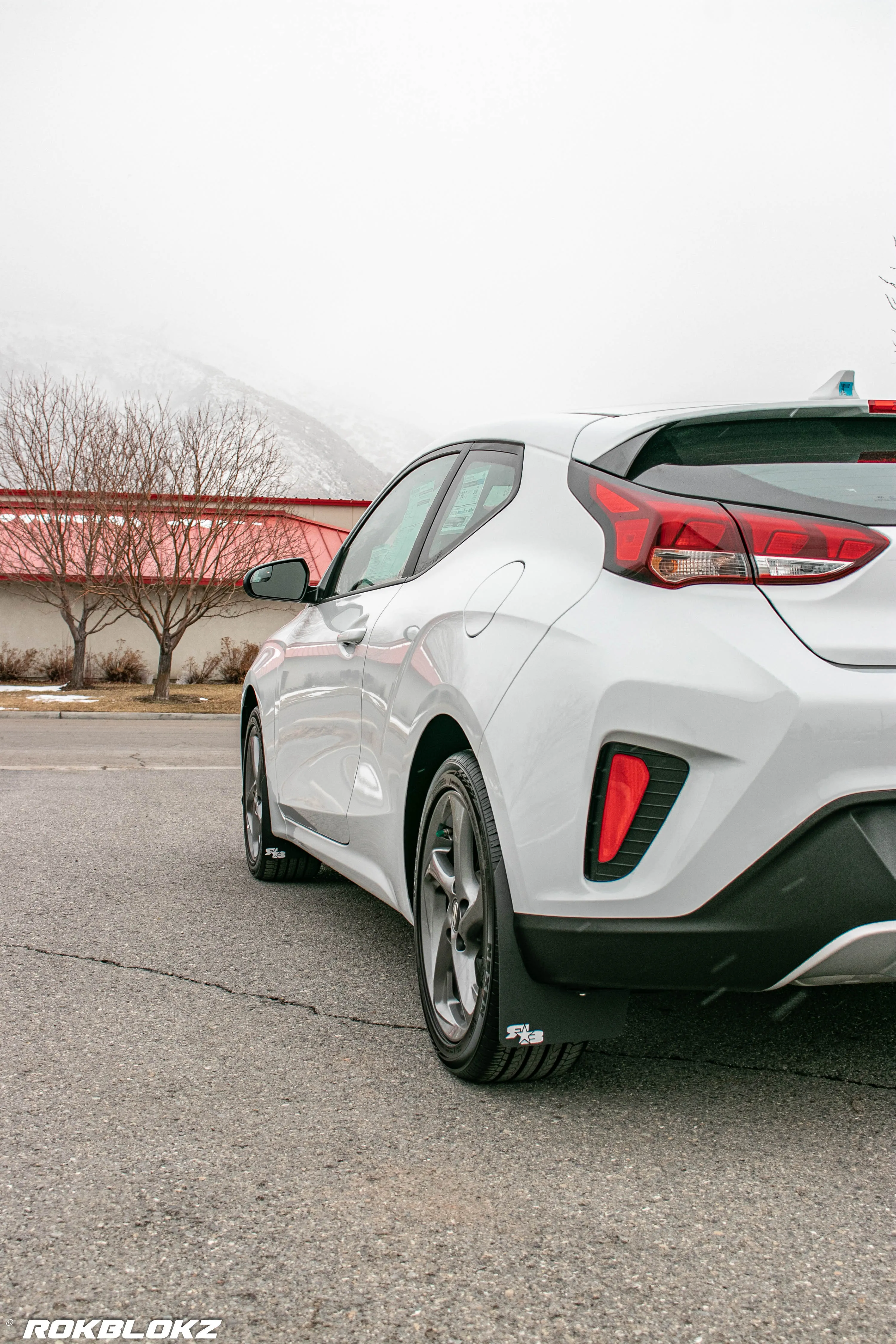 Hyundai Veloster (2nd Gen) 2019-2022 Rally Mud Flaps
