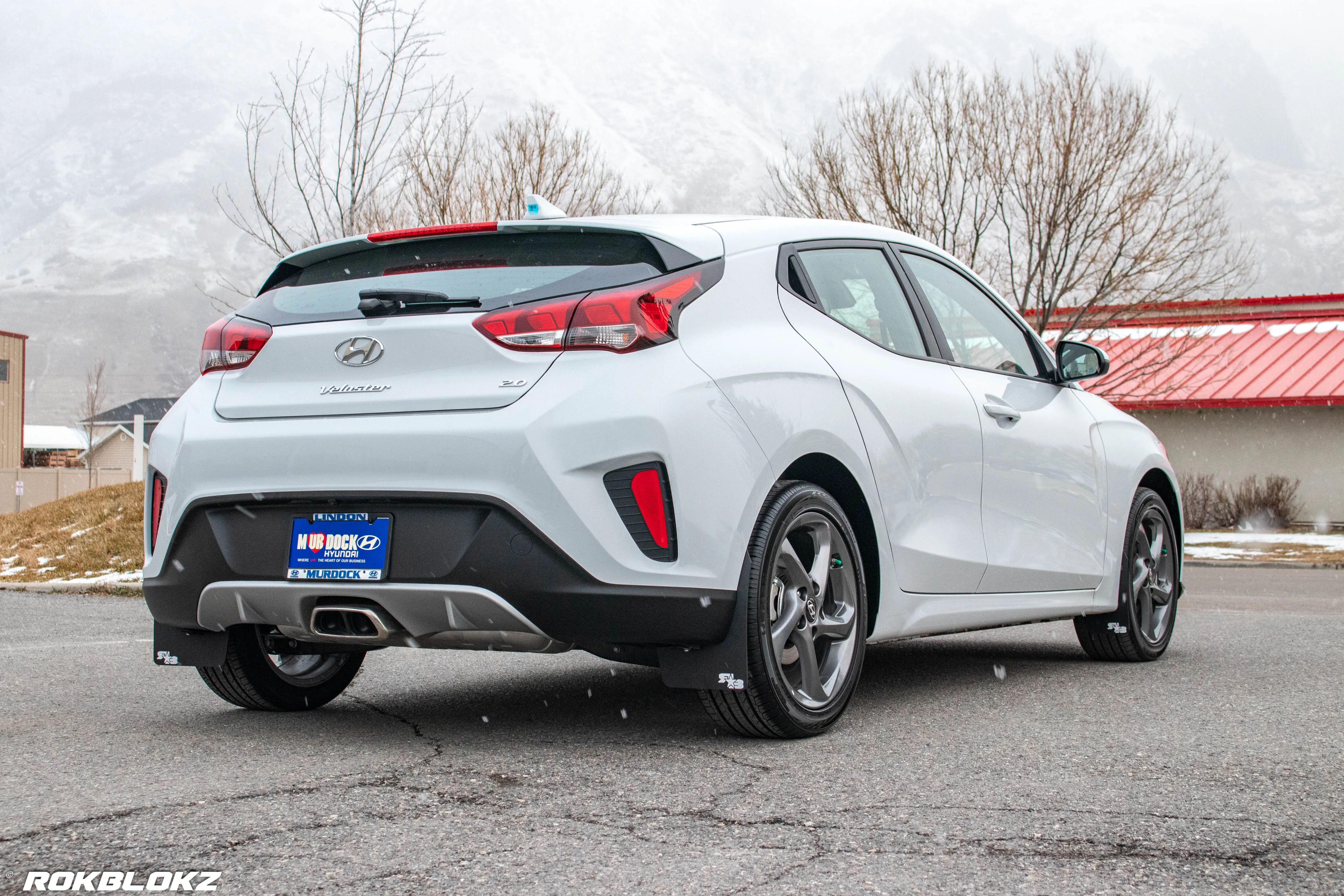 Hyundai Veloster (2nd Gen) 2019-2022 Rally Mud Flaps