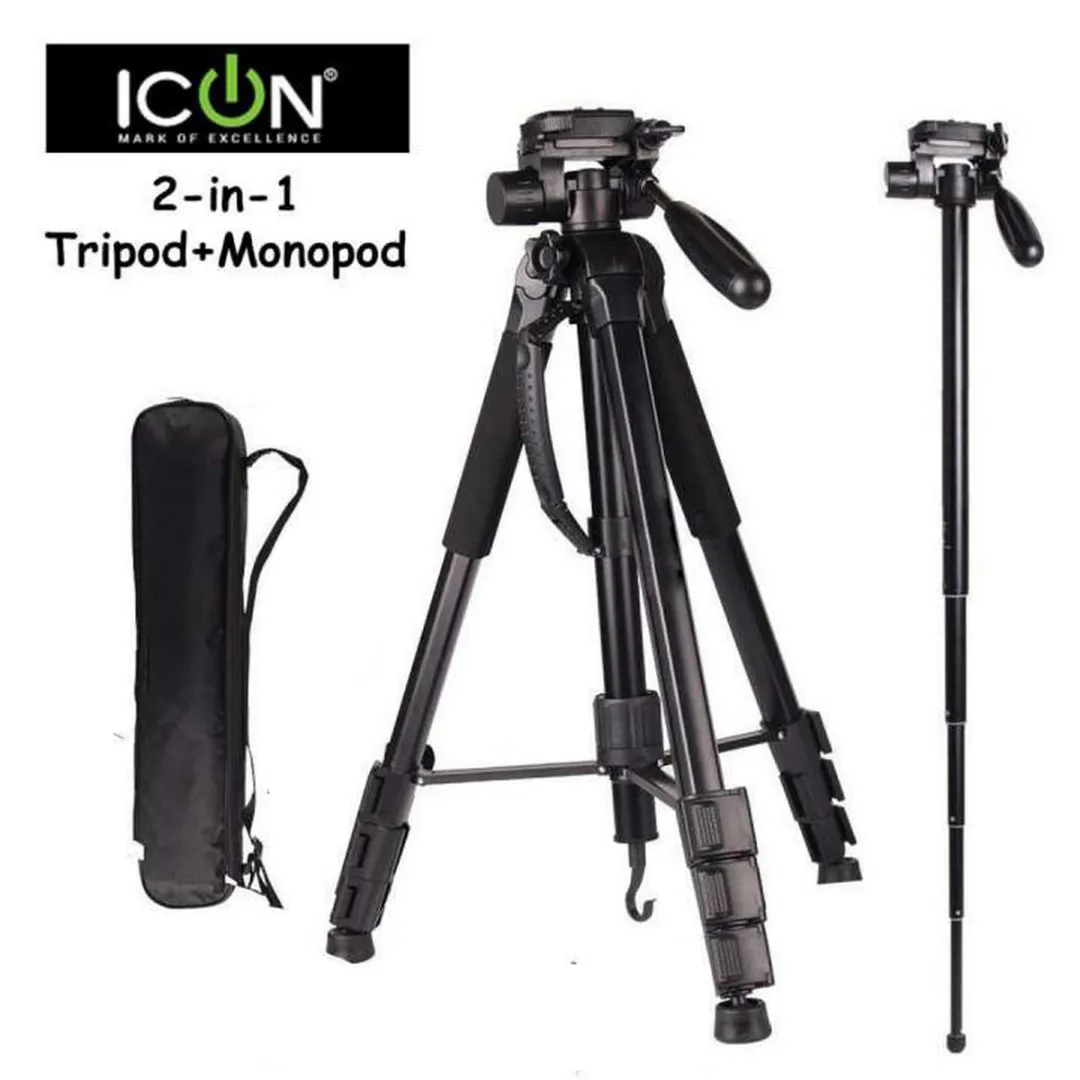 Icon 7867 Professional 2in1 Tripod   Monopod