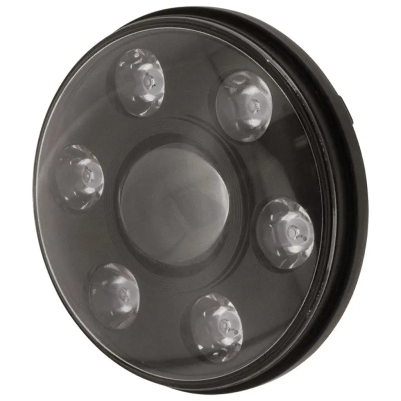 Ignite 7" Round LED Headlight | Black or Chrome Face