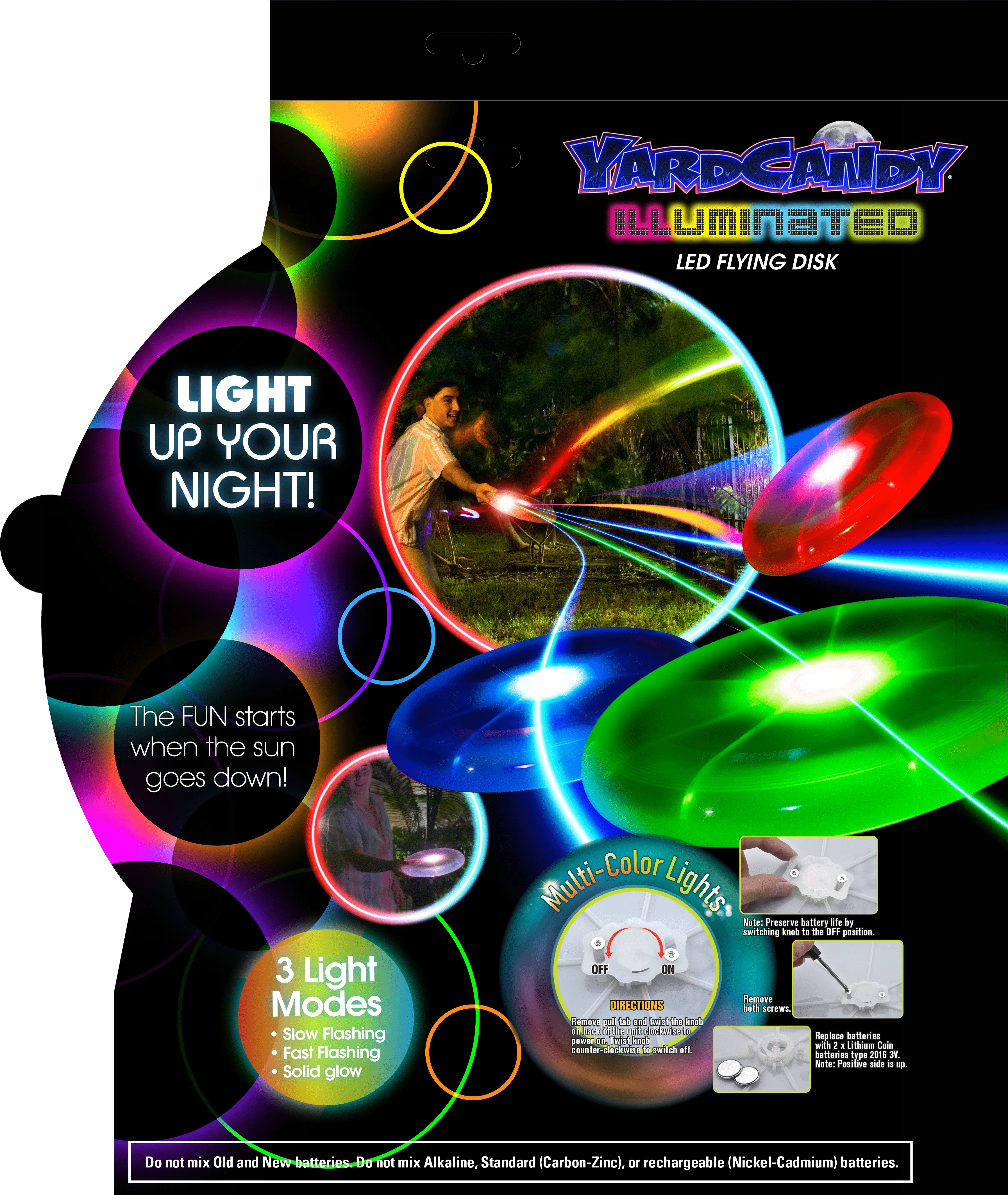 Illuminated LED Flying Disk
