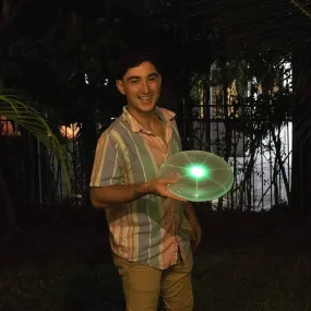 Illuminated LED Flying Disk