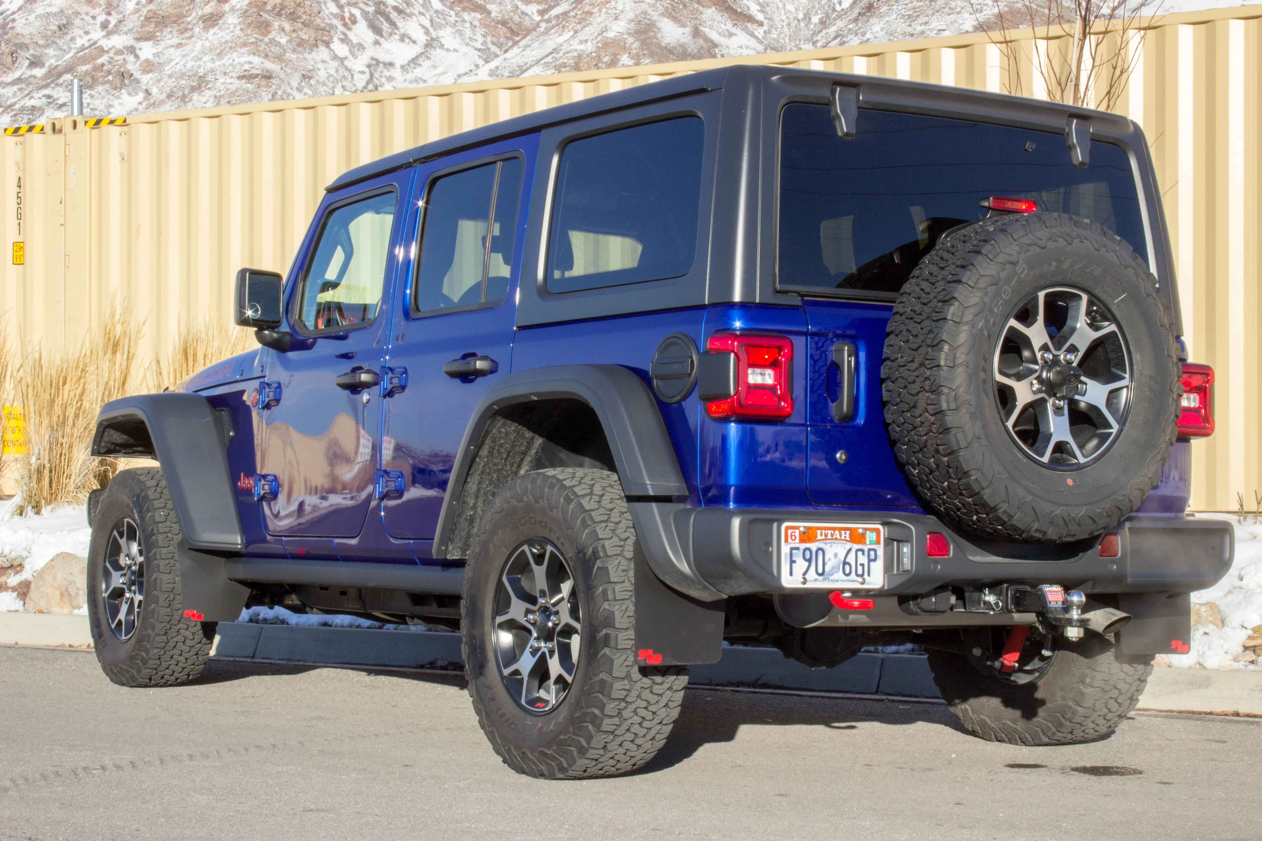 Jeep Wrangler (JL, JLU) 2018  Quick Release Mud Flaps - Front & Rear