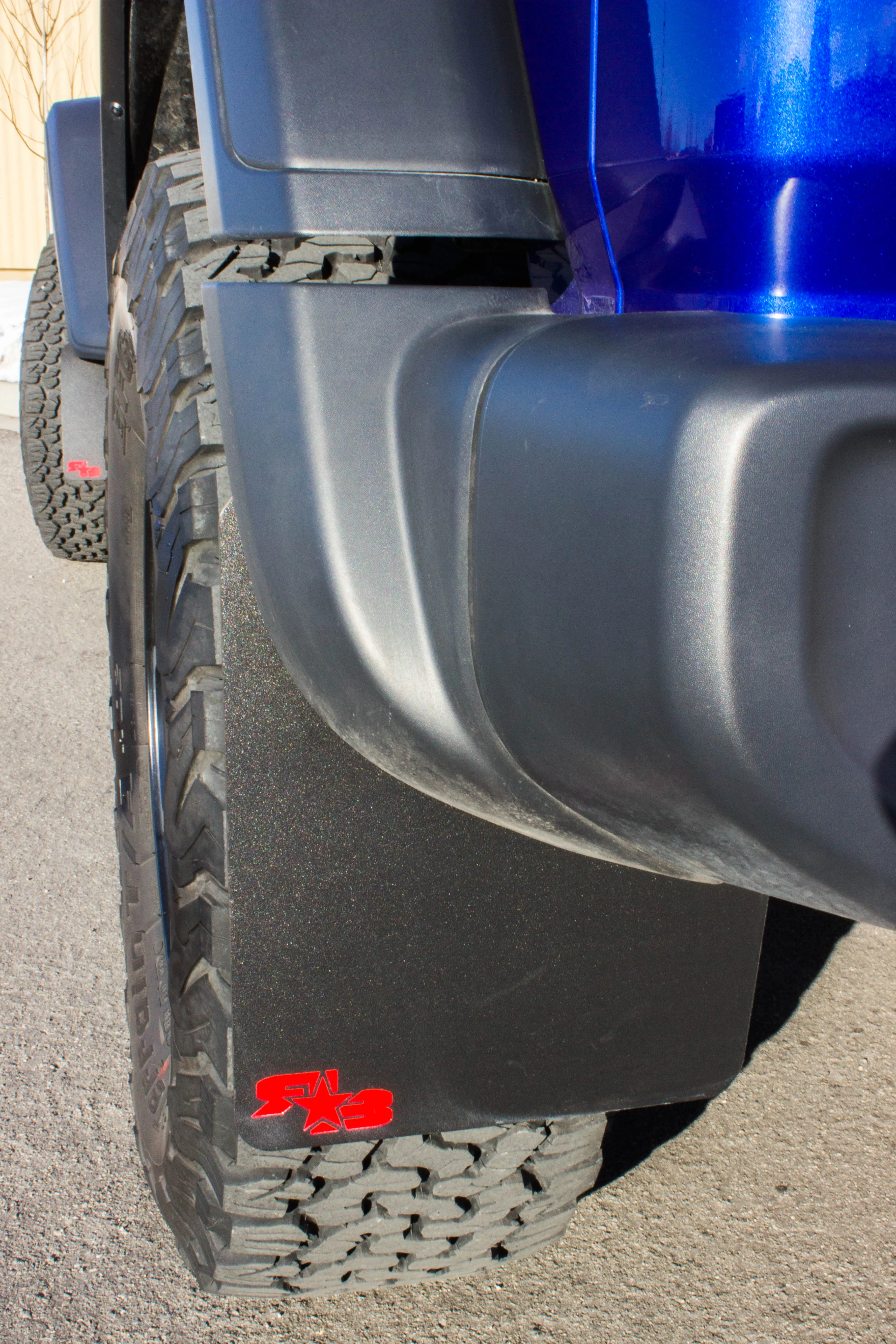 Jeep Wrangler (JL, JLU) 2018  Quick Release Mud Flaps - Front & Rear