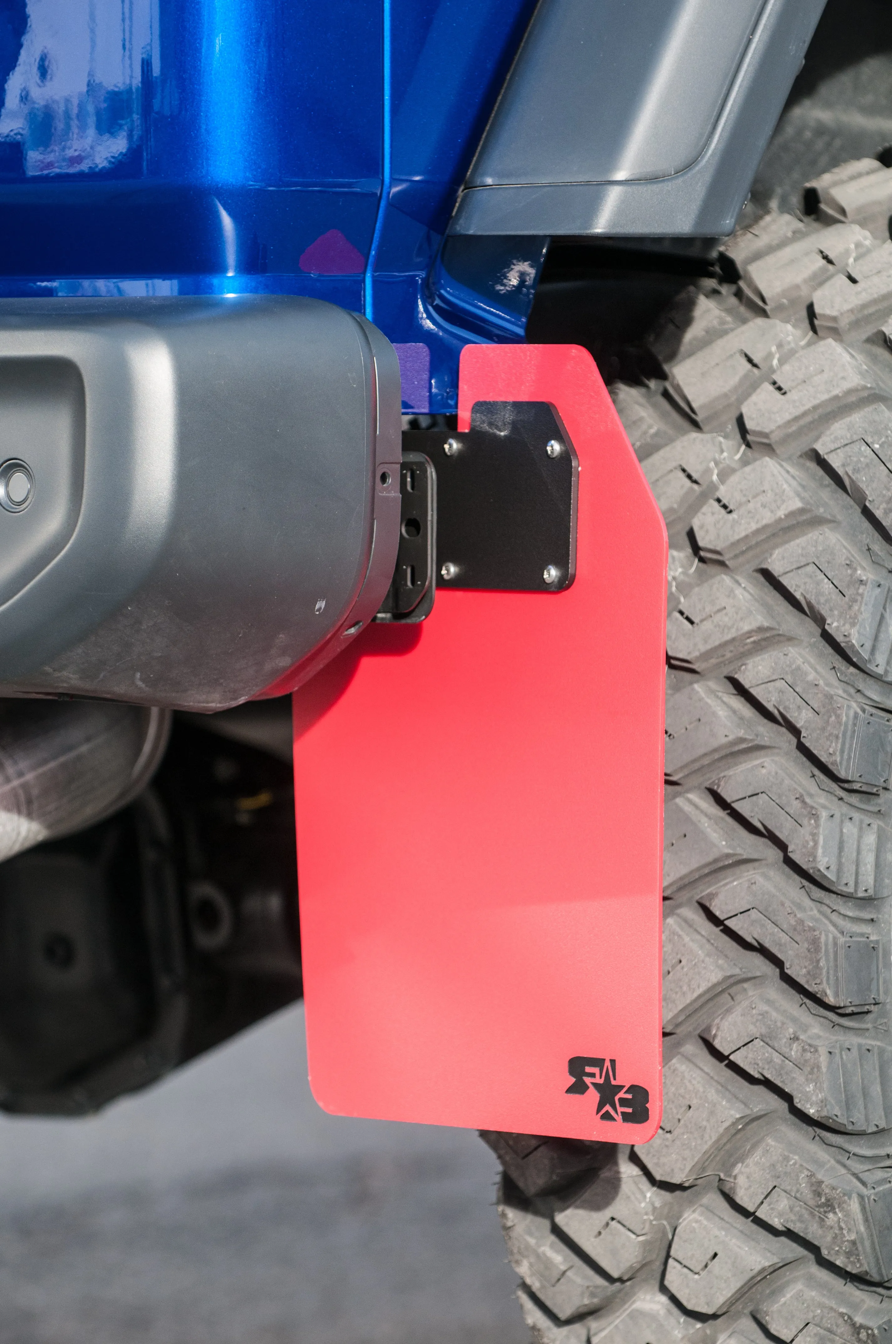 Jeep Wrangler (JL, JLU) 2018  Quick Release Mud Flaps - Front & Rear