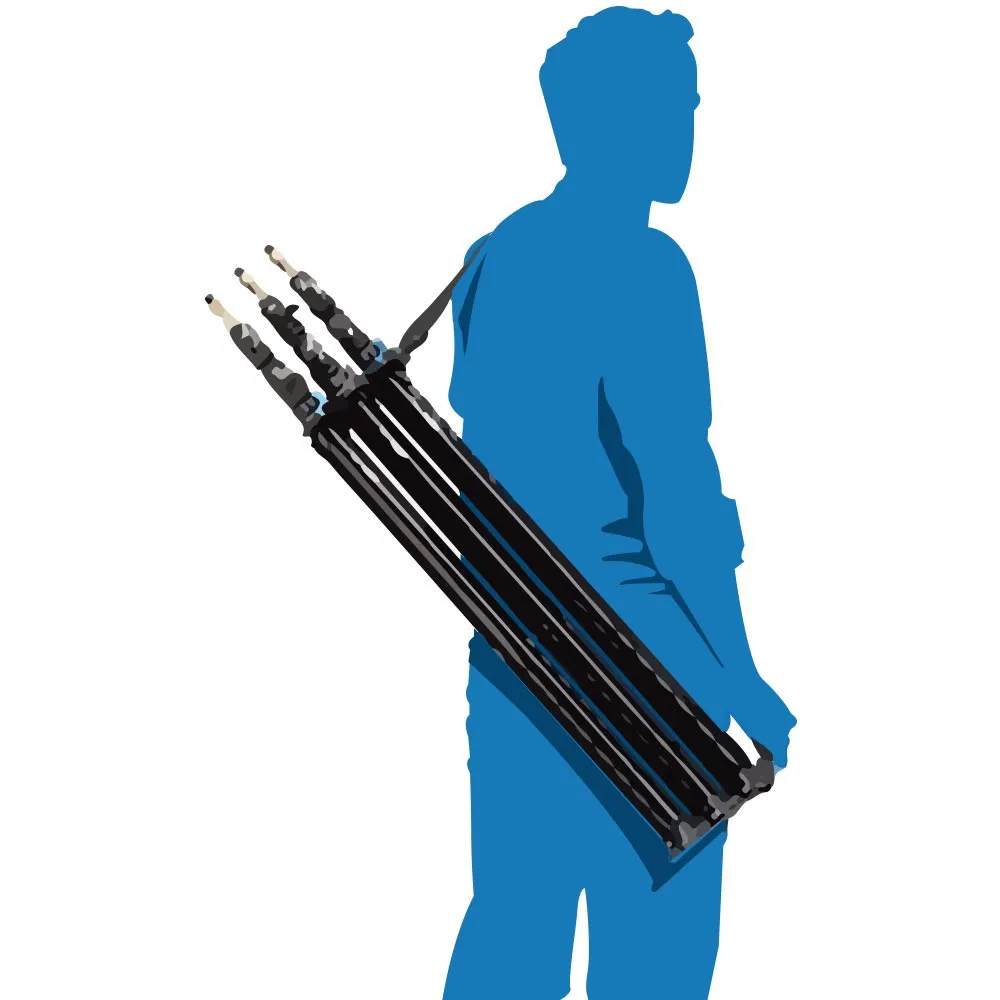 KUPO 8 Feet Mini Click Stand W/ Air Cushion