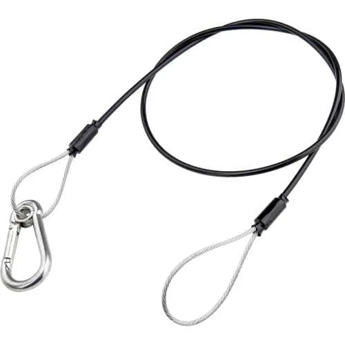 KUPO Safety Wire SWL 5kg 70cm Bare No PVC Coating