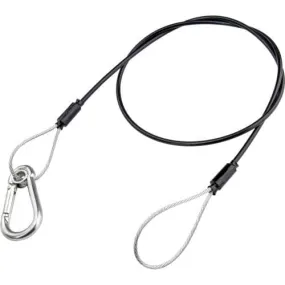 KUPO Safety Wire SWL 5kg 70cm Bare No PVC Coating