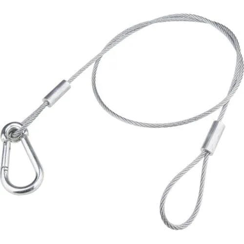 KUPO SW-01 Safety Wire SWL 10kg 75cm With Carabiner