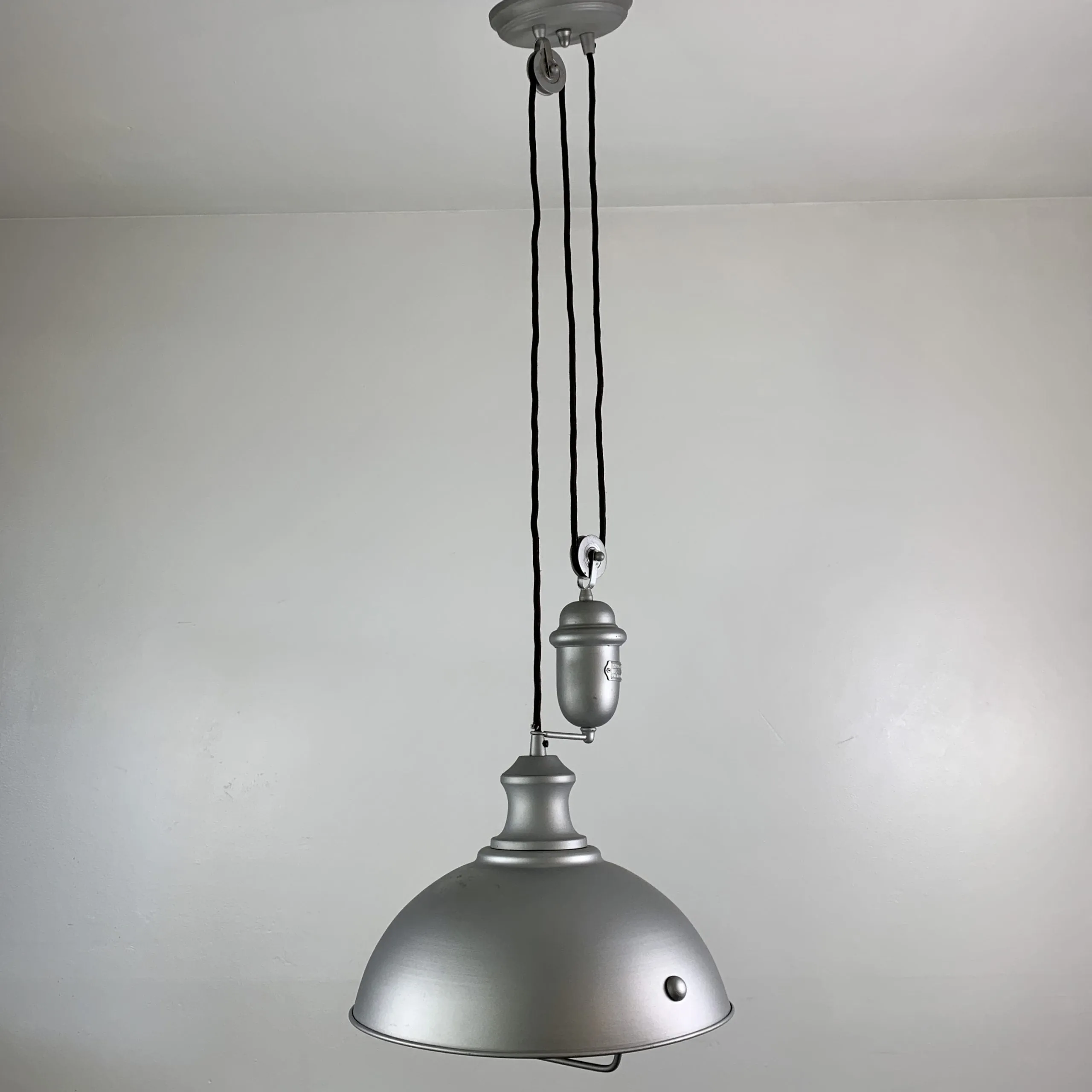 Landmark Lighting Pewter Light with Pulley