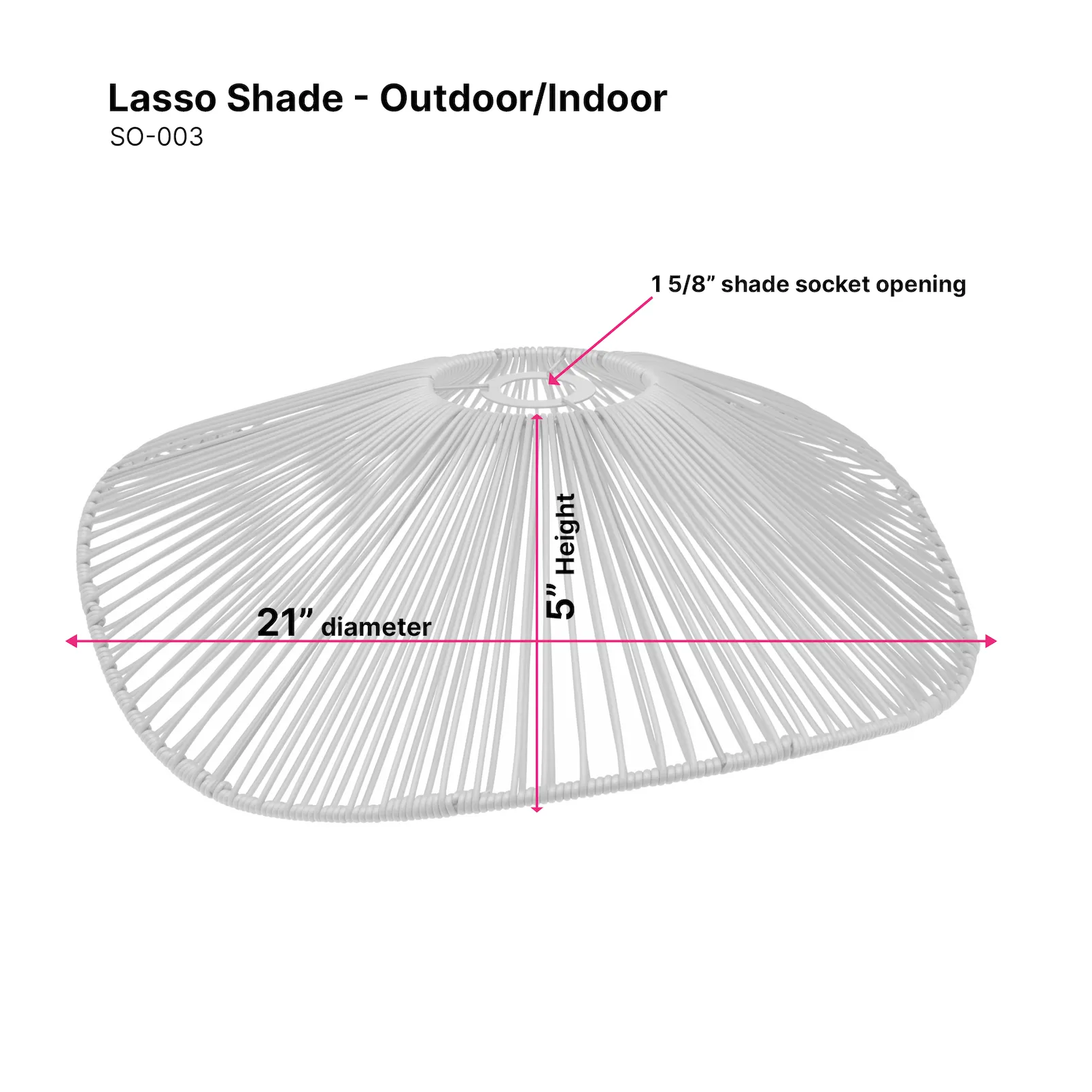 Lasso Shade - Indoor/Outdoor