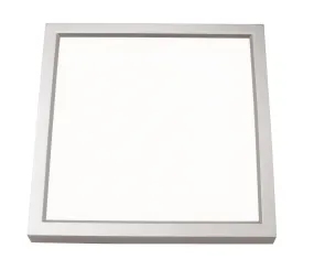 LED Flush Mount from the Edge Square Collection in Satin Nickel Finish by AFX Lighting