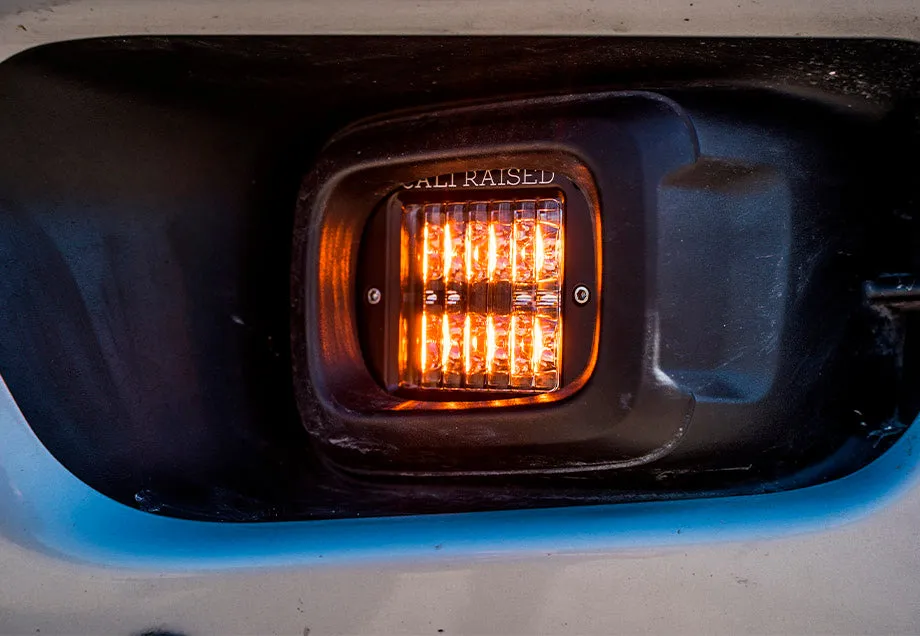 Enhanced LED Fog Light Pod Replacement Brackets Kit for 2019-2024 Ford Ranger - Durable, Easy Installation, and Perfect Fit