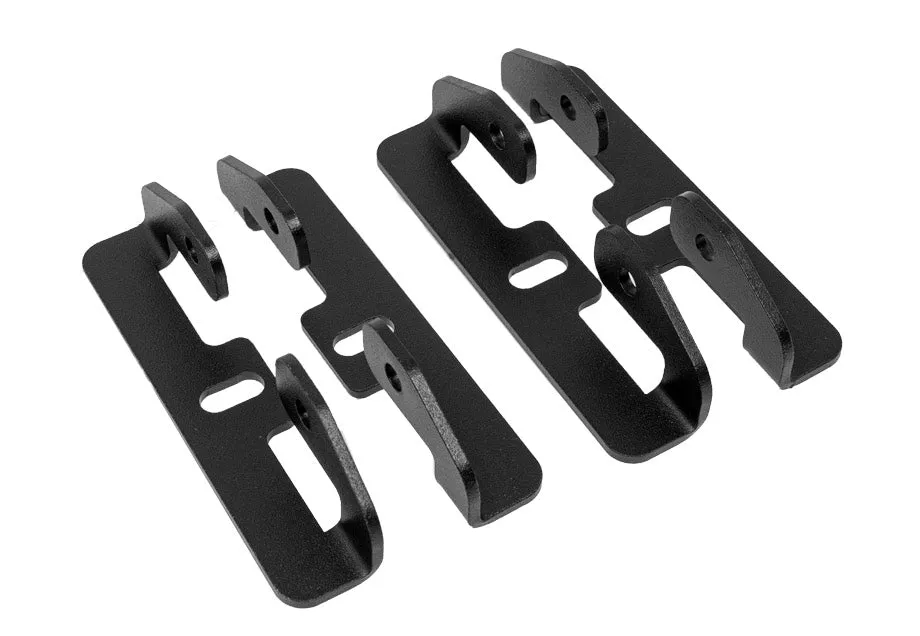 Enhanced LED Fog Light Pod Replacement Brackets Kit for 2019-2024 Ford Ranger - Durable, Easy Installation, and Perfect Fit