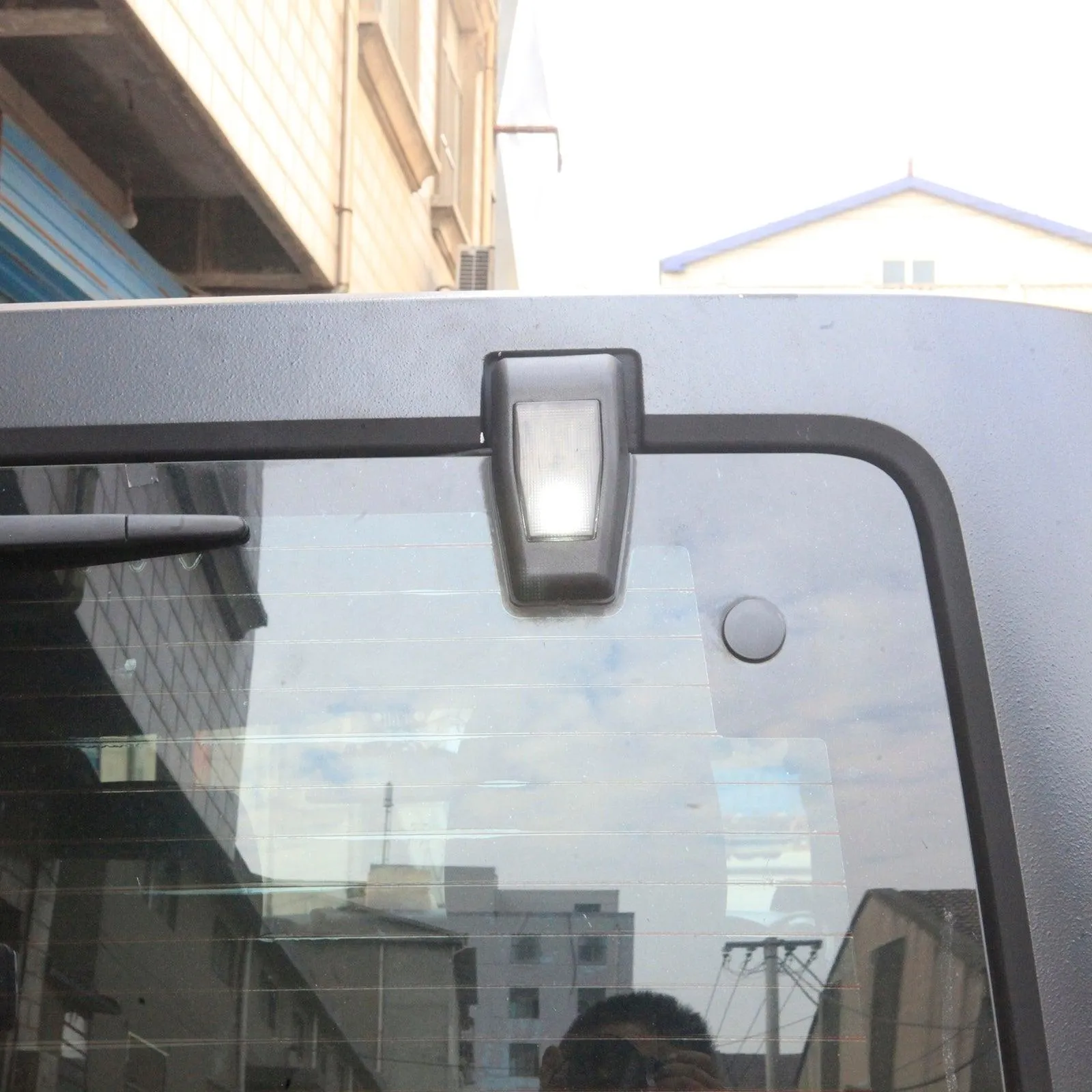LED License Plate Lights & Tail Gate Window Hinge LED Lights Fit for Jeep Wrangler JK 2007-2017