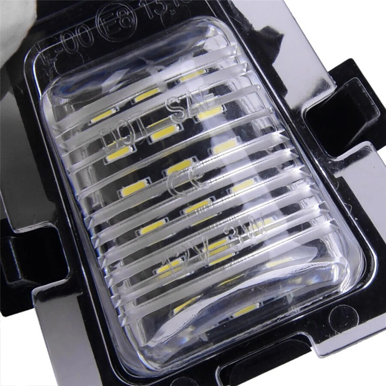 LED License Plate Lights & Tail Gate Window Hinge LED Lights Fit for Jeep Wrangler JK 2007-2017
