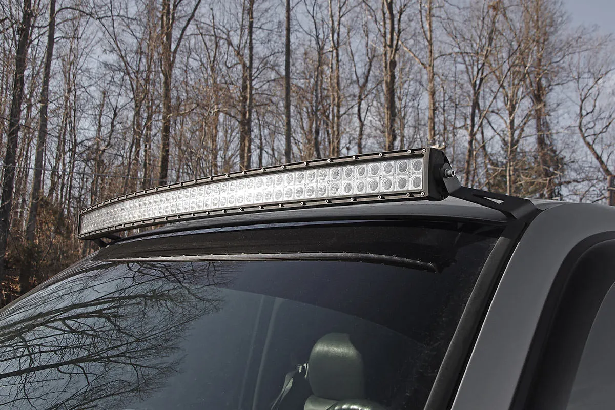LED Light Mount - Upper Windshield - 50" Curved - Chevy/GMC 1500 (99-06 & Classic)
