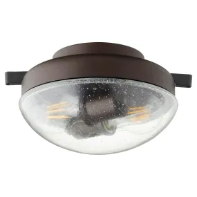 LED Patio Light Kit from the 1370 Light Kits Collection in Oiled Bronze Finish by Quorum