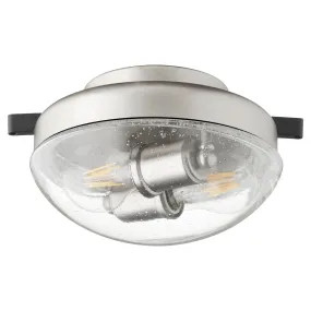 LED Patio Light Kit from the 1370 Light Kits Collection in Satin Nickel Finish by Quorum