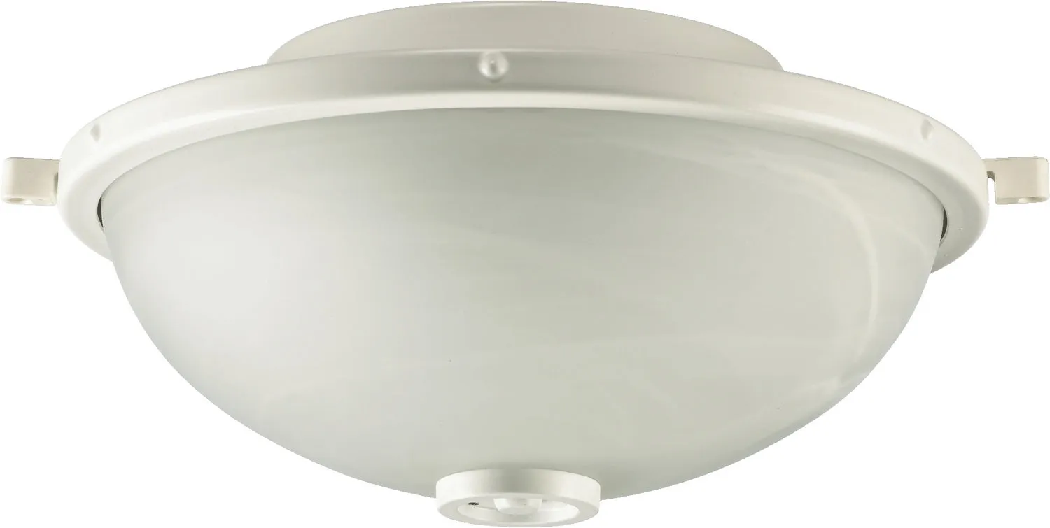 LED Patio Light Kit from the Marsden Collection in Studio White Finish by Quorum