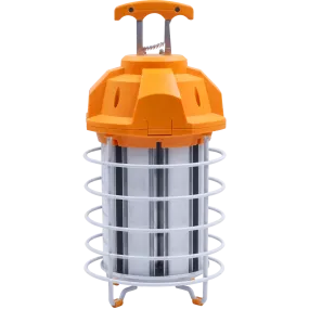 LED Temporary Work Light Connectable 150W 18,000lm NON-DIM 5000K 80 CRI HOOK BASE 120VAC