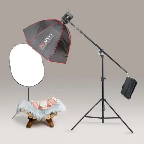 LED200D MKIII Newborn Baby Light Kit with 120cm Softbox & Reflector - CLEARANCE