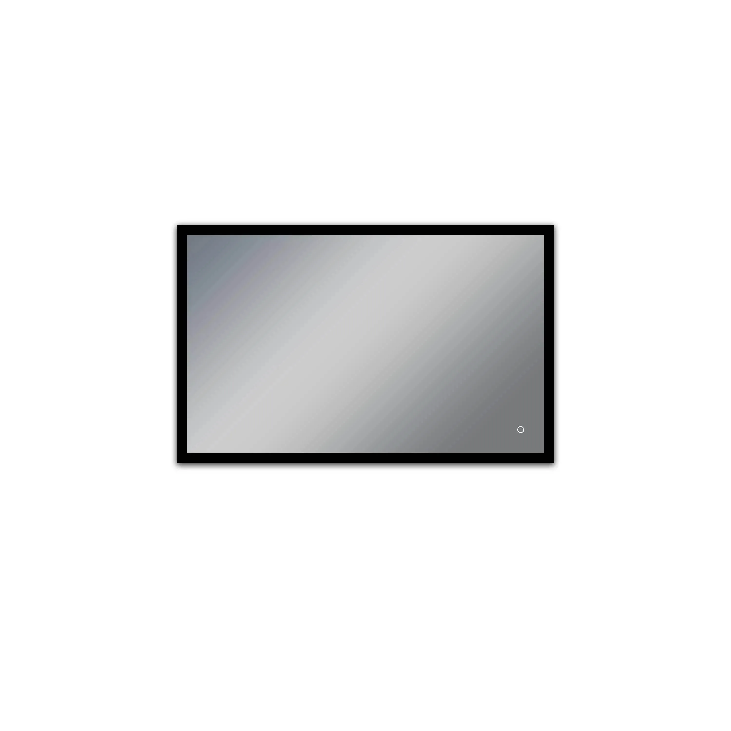 LEO Front & Backlit LED Lighted Mirror with Dimmer & Defogger - Available in 2 Sizes