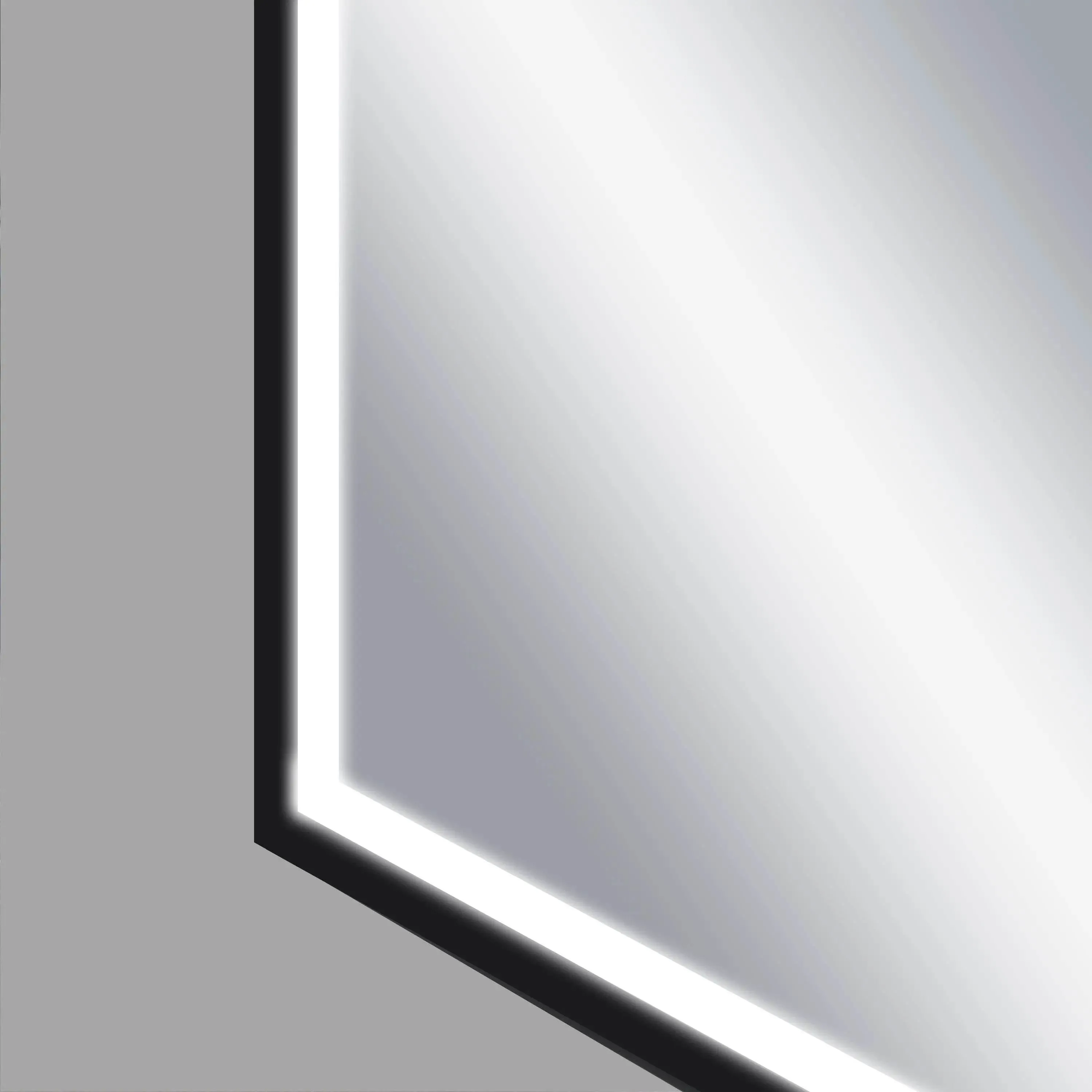 LEO Front & Backlit LED Lighted Mirror with Dimmer & Defogger - Available in 2 Sizes