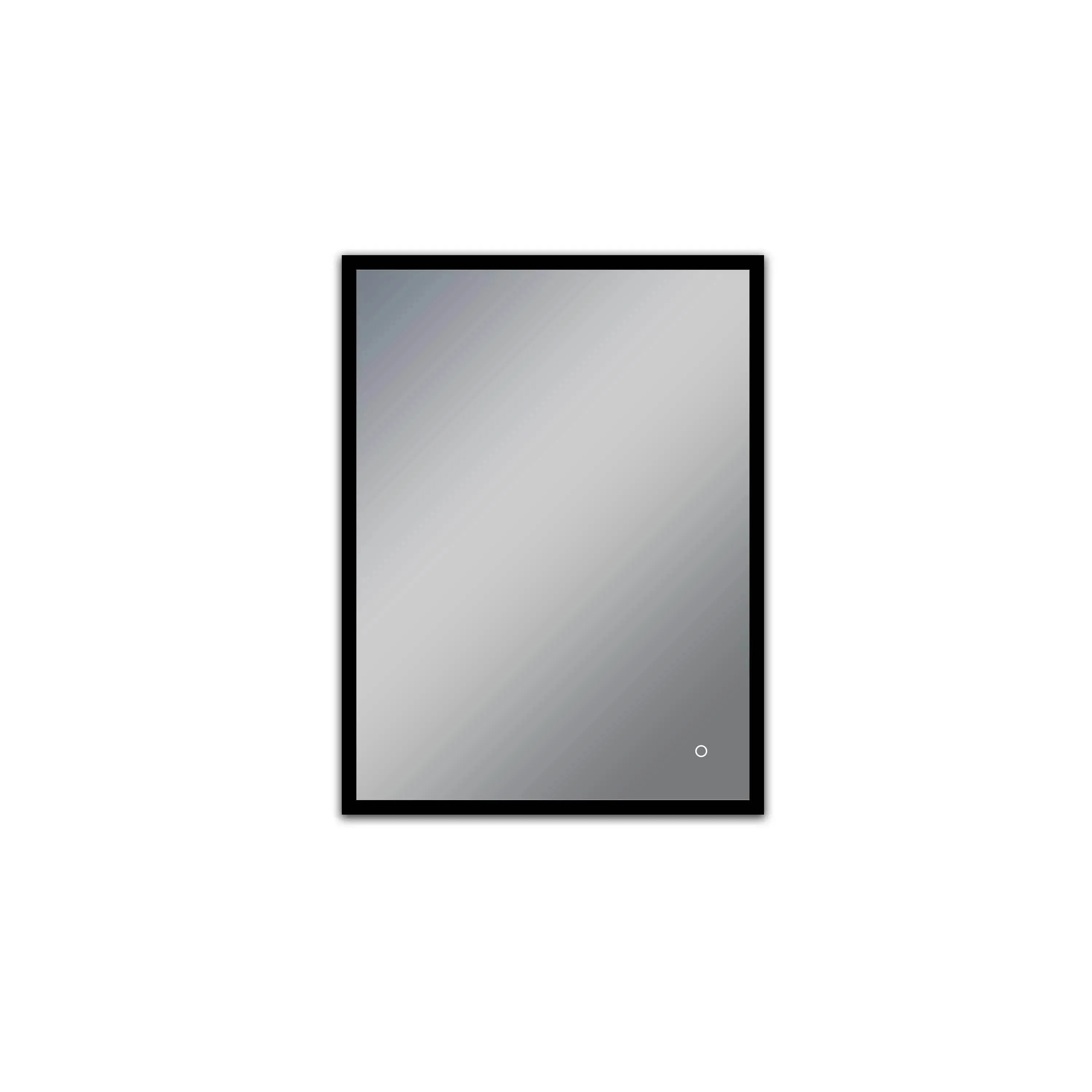 LEO Front & Backlit LED Lighted Mirror with Dimmer & Defogger - Available in 2 Sizes