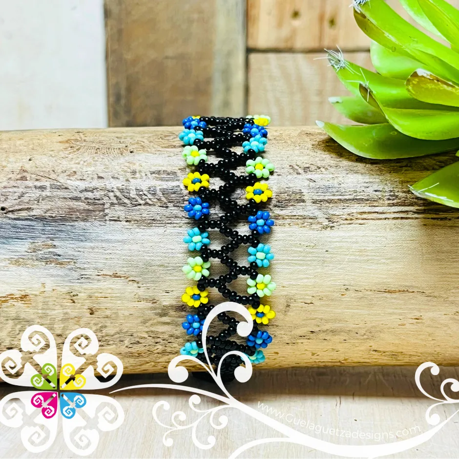 Liana Flower Beaded Bracelet