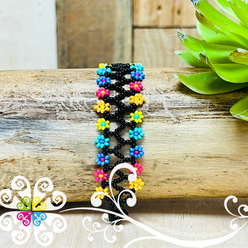 Liana Flower Beaded Bracelet