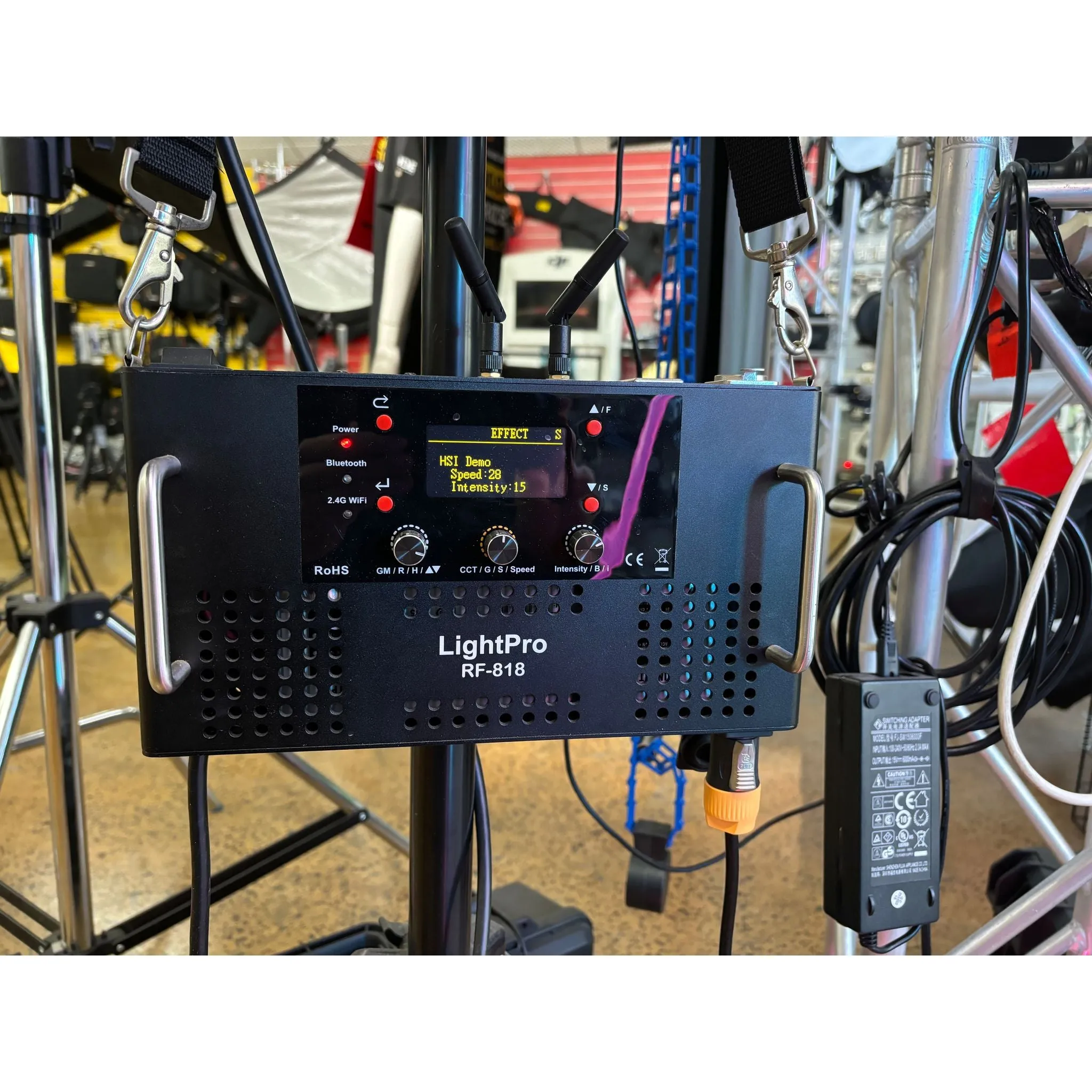 LightPro 100w RGB Flex Rollable with softbox and grid - Demo Clearance (Melbourne)